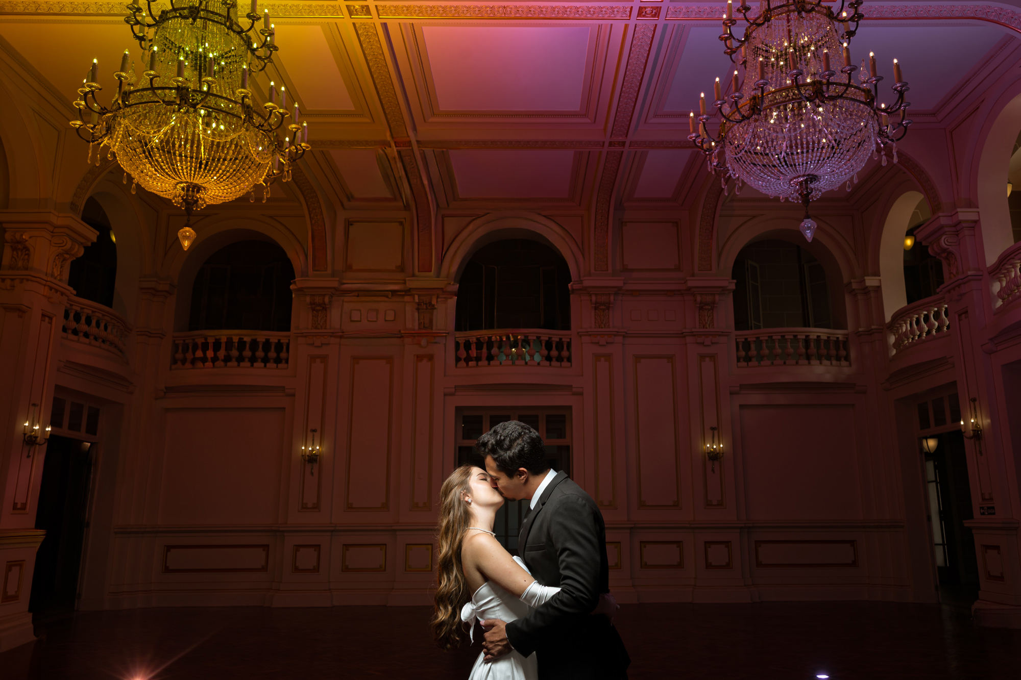 Larissa e Matheus no Palace Casino